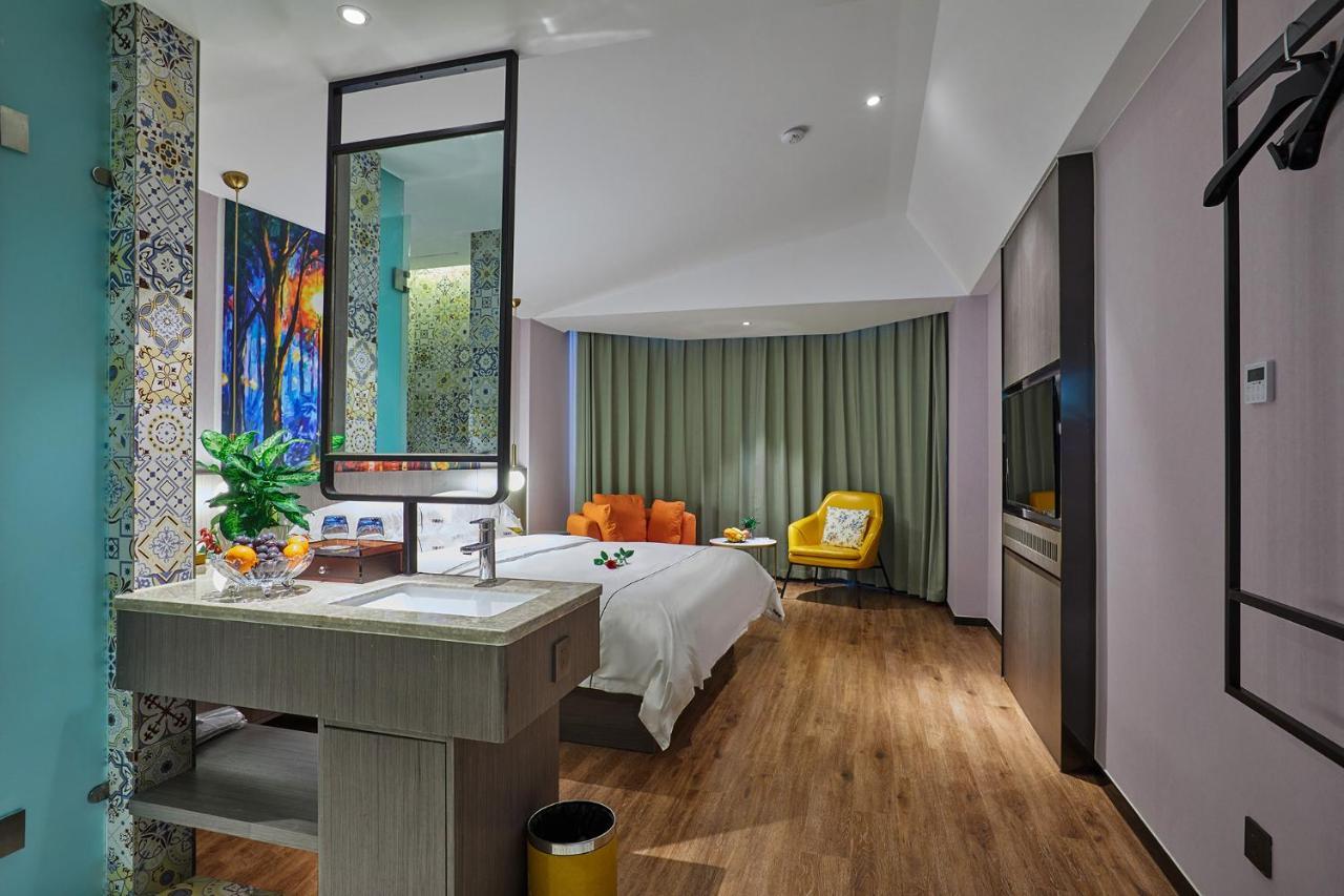 Yiwu Boman Boutique Hotel Esterno foto